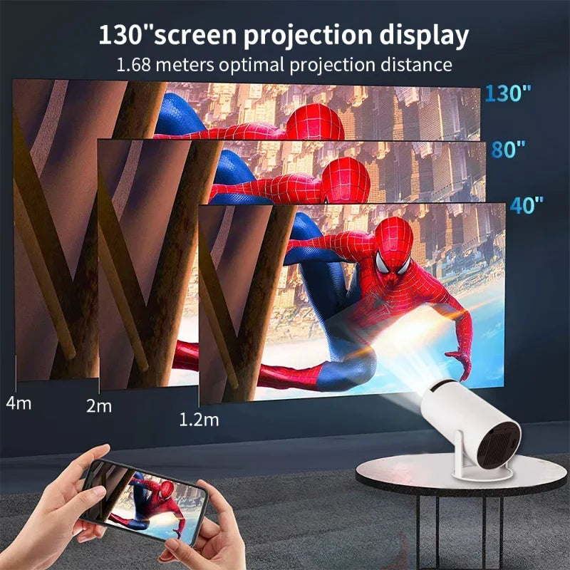Smart android tv projector CPU H713 OR 3326