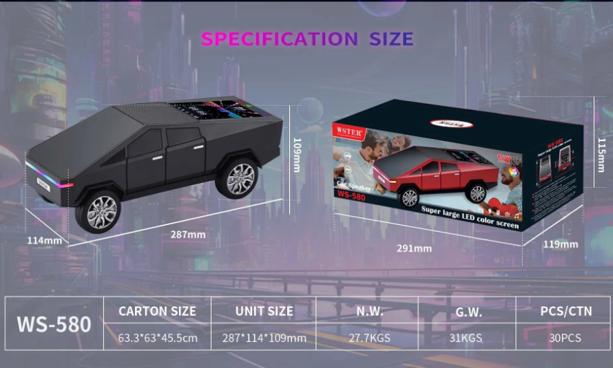 cybertruck smart speaker