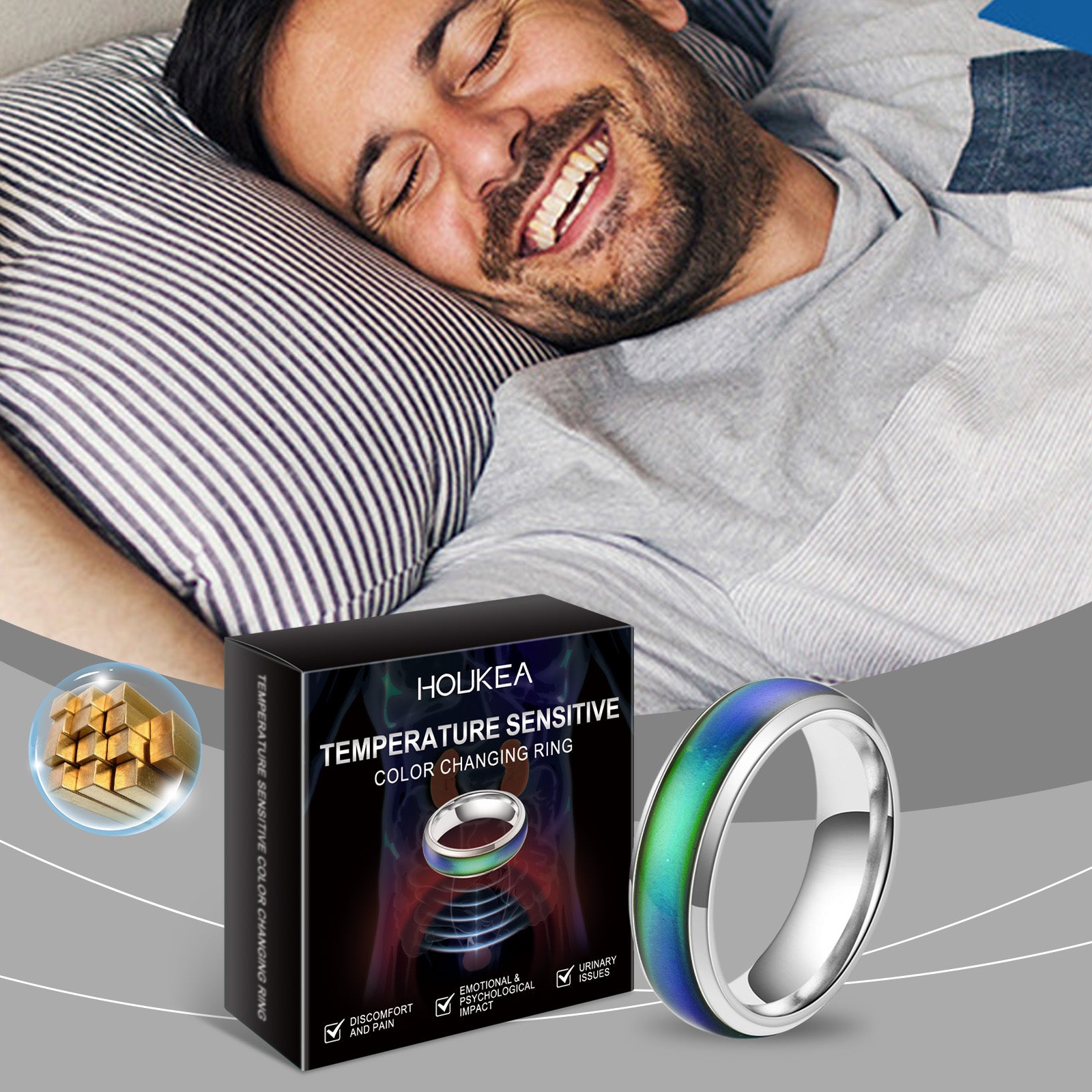 Color changing Smart ring